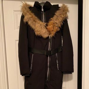 RUDSAK- WOMEN'S DOWN JACKET WITH REMOVABLE BELT